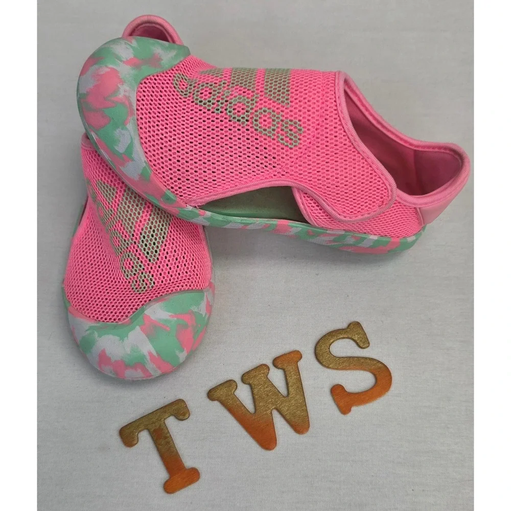 Adidas Altaventure Sport Kids 10K Pink Green Water Shoes